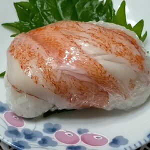 カニかまぼこでお手軽押し寿司♪